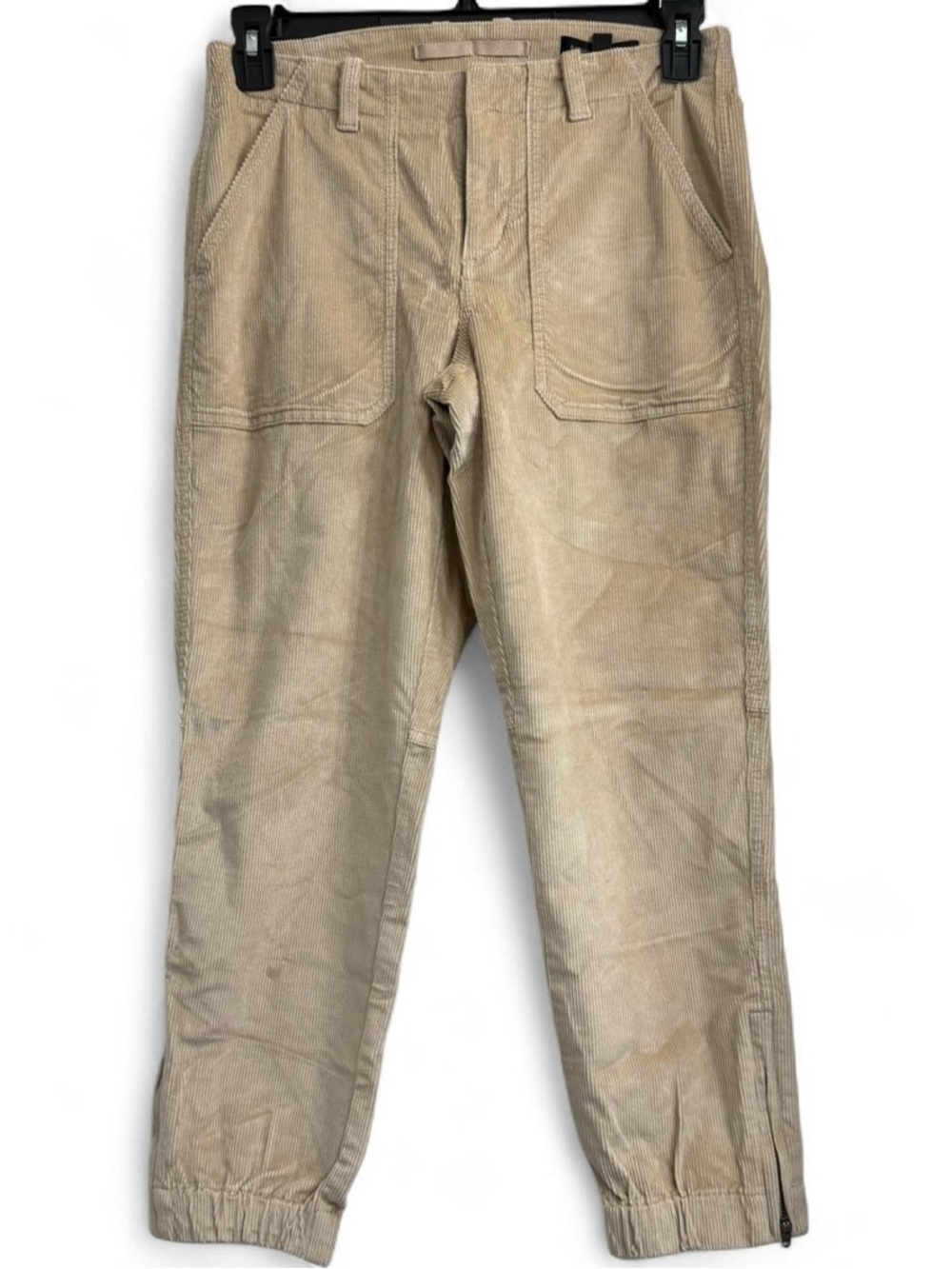 Banana Republic Women’s Size 6 Tan Corduroy Barrel Utility Joggers